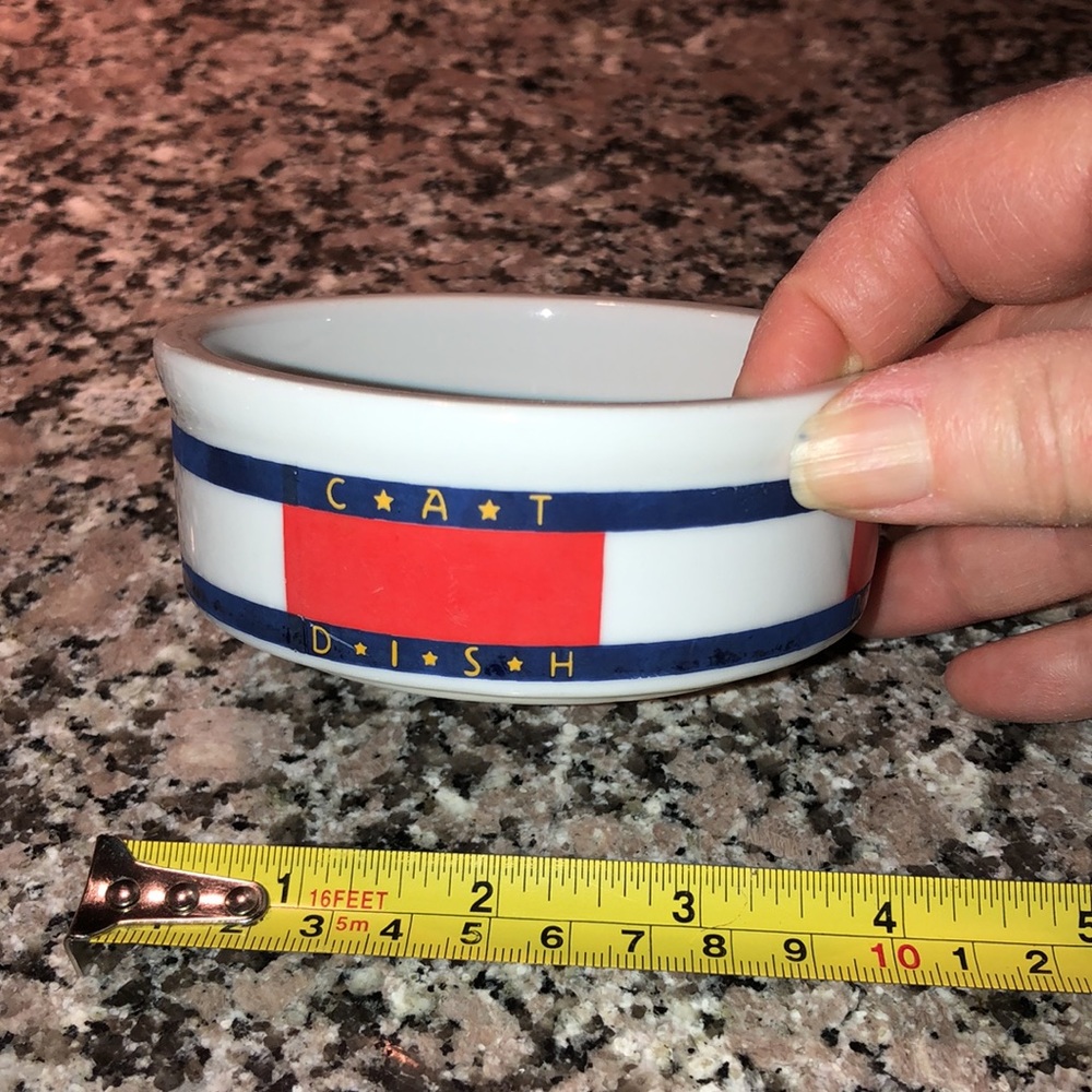 Patriotic Matching Dog & cat dishes - Picture 3 of 5